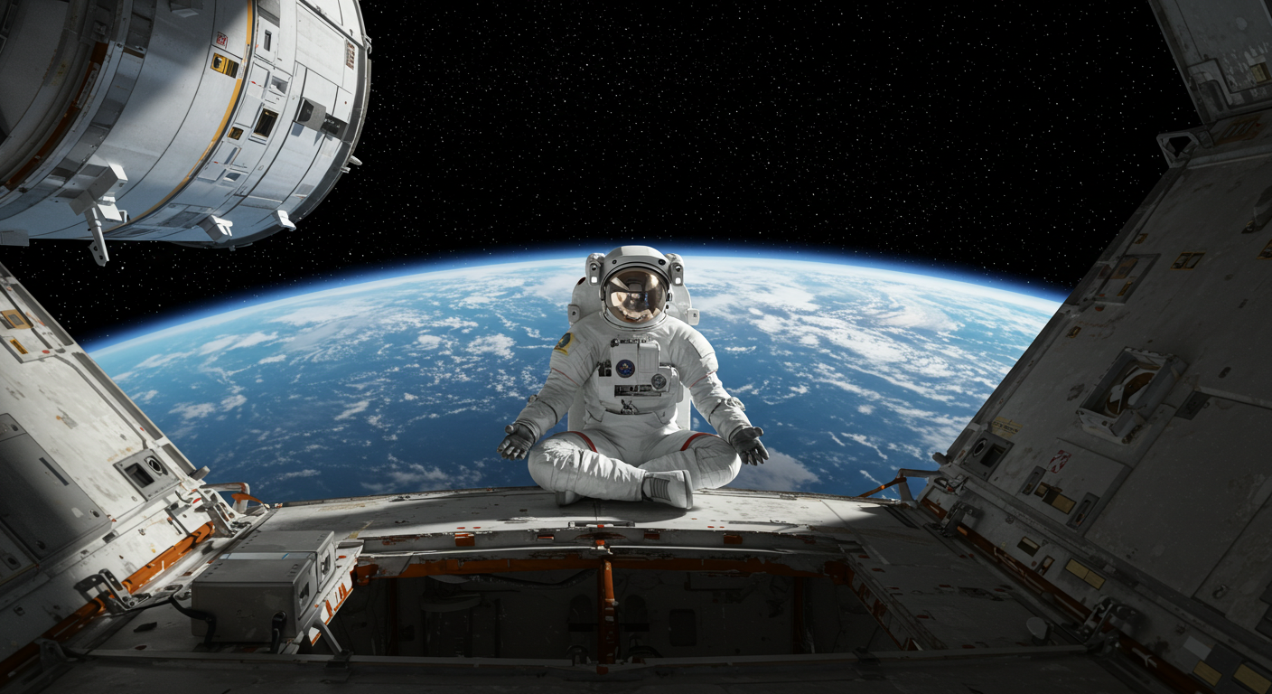 Space Meditation Image